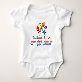 Baby första 4 juli t-shirt