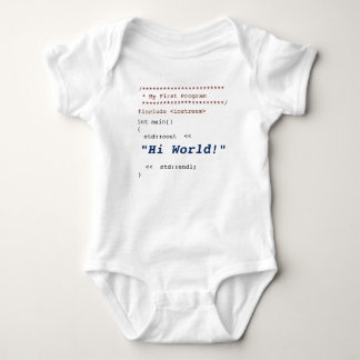 Baby första C++ Program Tee Shirt