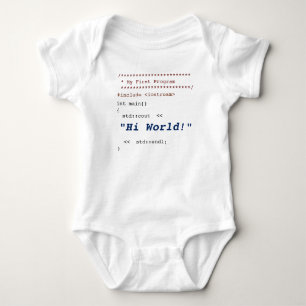 Baby första C++ Program Tröja
