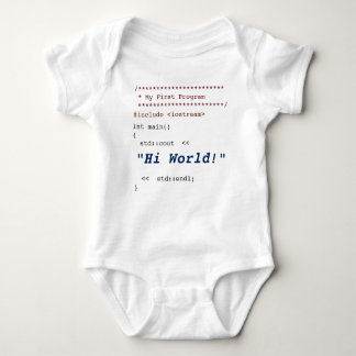 Baby första C++ Program Tröja