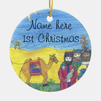 baby första CHRISTmas ornament