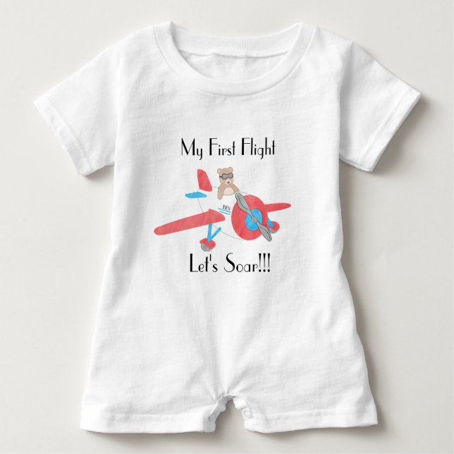 Baby första flygRomper Tröja (Framsida)