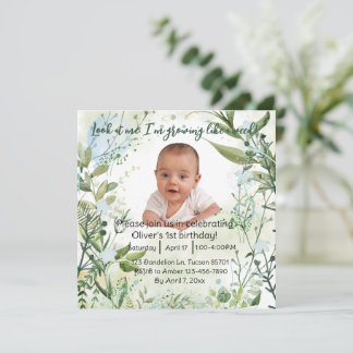 Baby första födelsedag...