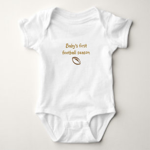 Baby första fotbollsäsong t-shirt