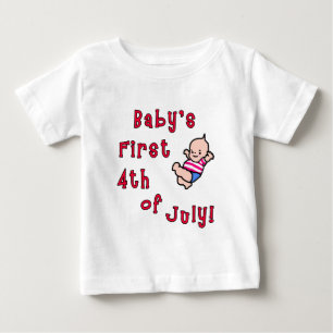 Baby första Fourth av Juli produkter Tröja