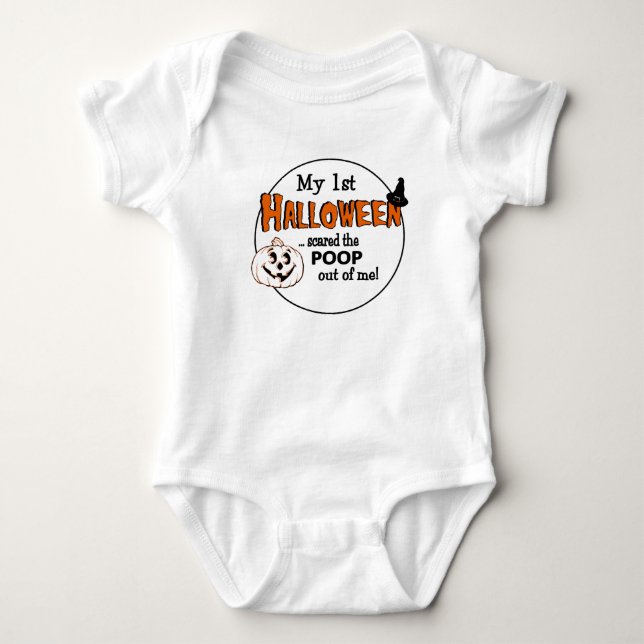 Baby första Halloween Tröja (Framsida)