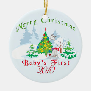 Baby Första jul 2010 Ornament