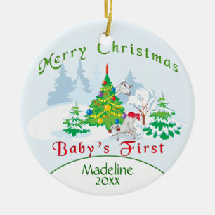 Baby Första jul 20xx Ornament