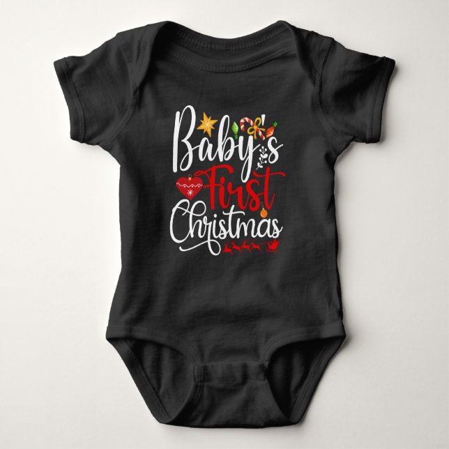 Baby Första jul-84604 T Shirt (Framsida)