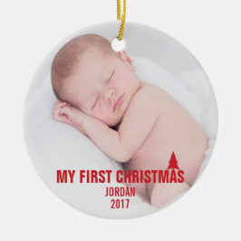 Baby Första jul-Anpassningsbarna Ceramic Ornament