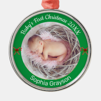 Baby Första jul-Anpassningsbarna Photo Ornament