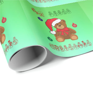 Baby första jul - det skräddarsy namn - presentpapper