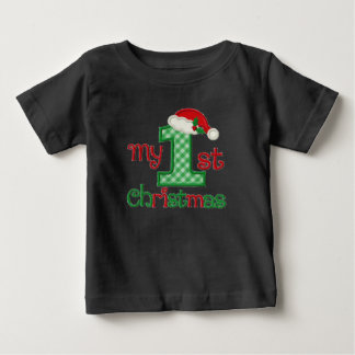 Baby första jul - det skräddarsy namn - t shirt