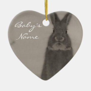Baby första jul julgransprydnad keramik