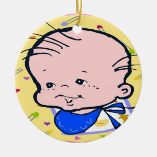 Baby Första jul Julgransprydnad Keramik