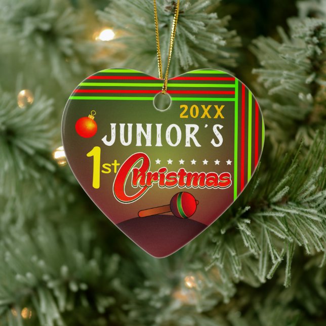 Baby Första jul Julgransprydnad Keramik (Träd)