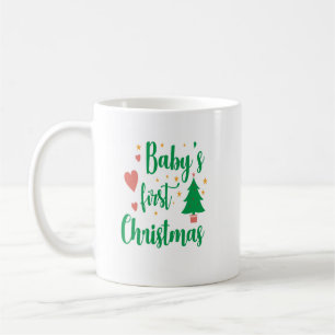 Baby första jul mugg