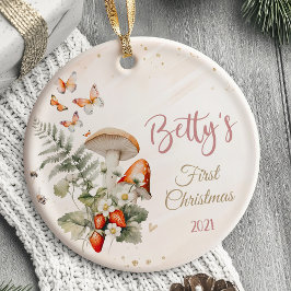 Baby Första jul Ornament Woodland