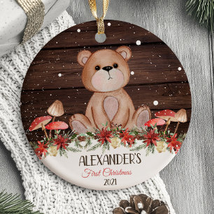 Baby Första jul Ornament Woodland