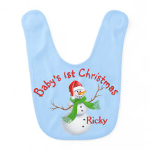 Baby Första jul Snögubbe Pojke