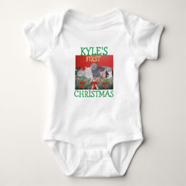 baby första jul t shirt