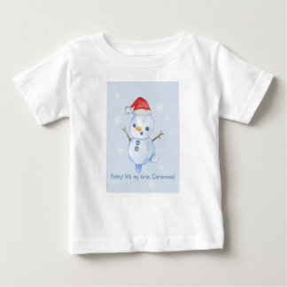 Baby första jul t shirt