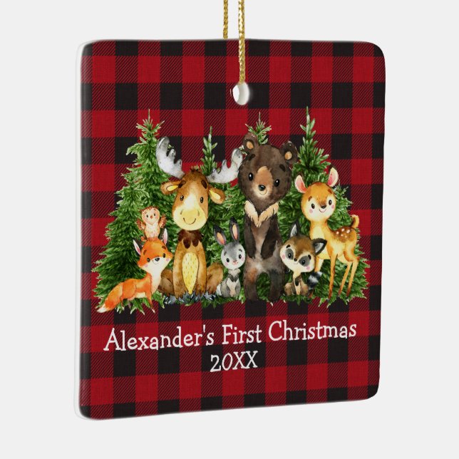 Baby Första juldjur Pput - PHOTO BACK Julgransprydnad Keramik (Höger)