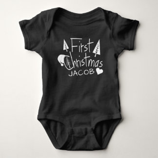 Baby första julen t shirt
