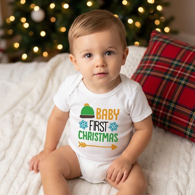 Baby Första julen T Shirt (Skapare uppladdad)