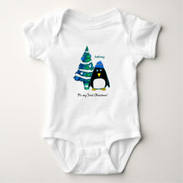 Baby Första juljuljul Baby Bodydräkter T-shirt