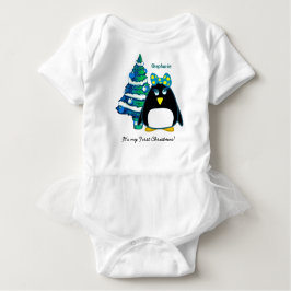 Baby Första juljuljul Baby Bodydräkter Tee Shirt