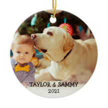 Baby första julklappen Anpassningsbar Photo Namn å