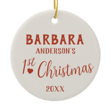 Baby första julnamn