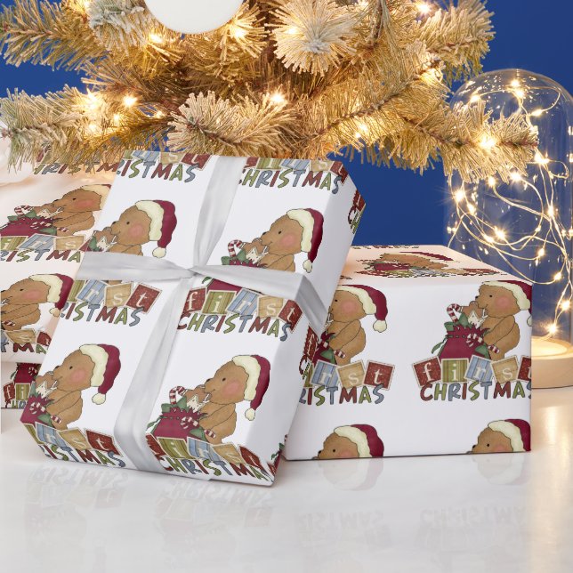 Baby Första julomslutning papper Presentpapper (Helgdagar)