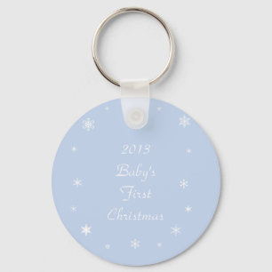 Baby Första julprydnad och julklappar Nyckelring