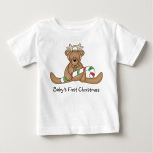 Baby första jult-skjorta tee shirt