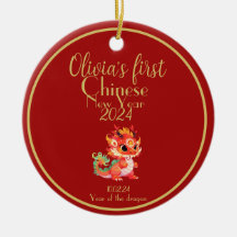 Baby första kinesiska nya år, drakens år