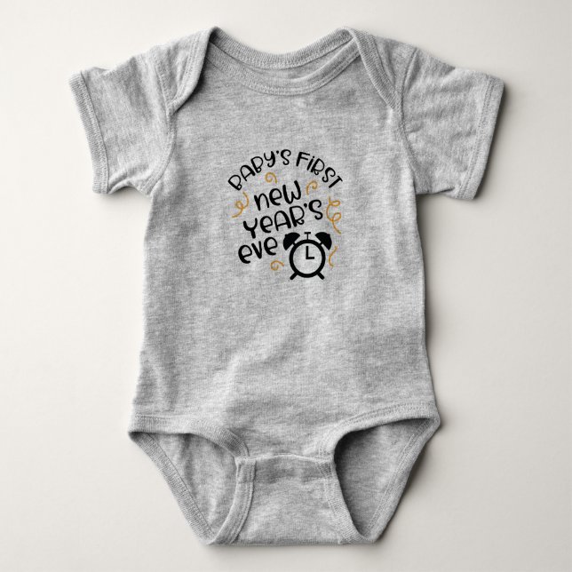 Baby Första Nyårsaftonen T Shirt (Framsida)
