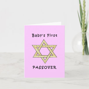 Baby första påskhögtid kort