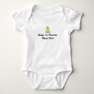 BABY FÖRSTA PÅSKHÖGTID ROLIG GULLIG 1-PIECE 3-S TEE