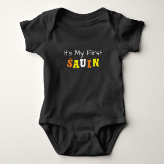 Baby första Sauin, Samhain omväxlande stava Tee Shirt