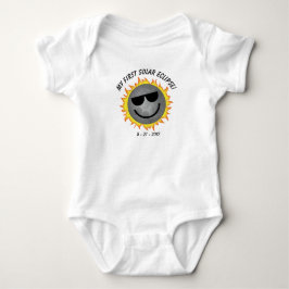 Baby första sol- förmörkelsedräkt t-shirt