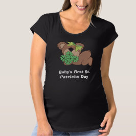 Baby första St. Patrick's Day anpassningsbar shirt T Shirt