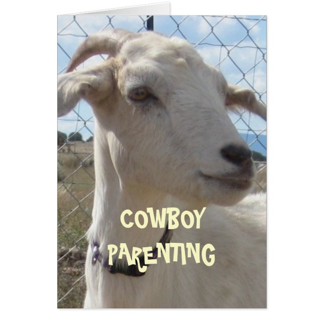 Baby första steg som går skämtet - hälsningskort (Framsidan)