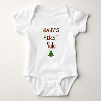 Baby första Yule Tee Shirt