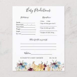 Baby-förutsägelser   Barnstödsspel