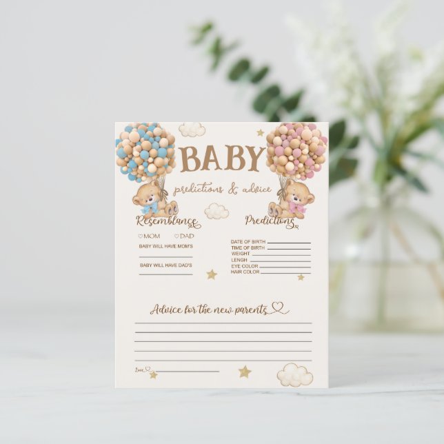 baby-förutsägelser och rådgivningsspel björn ballo (Stående Fram)