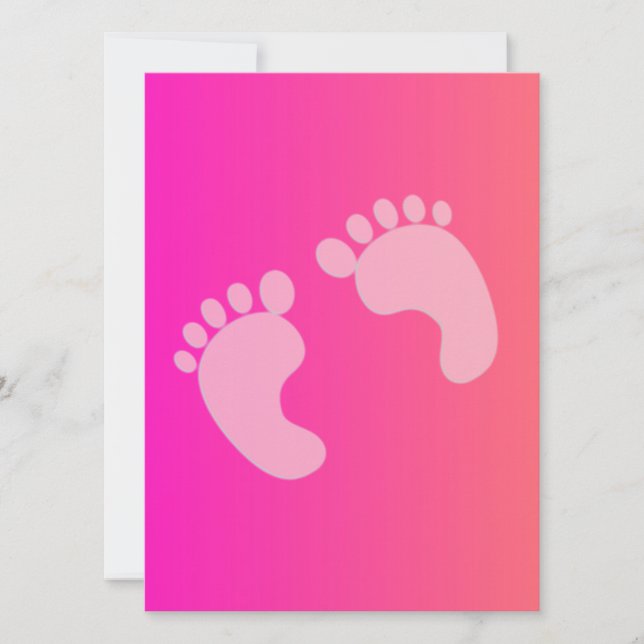 Baby-fotavtryck (Framsida)