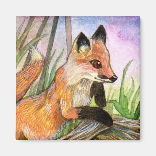 Baby Fox Magnet (Framsidan)