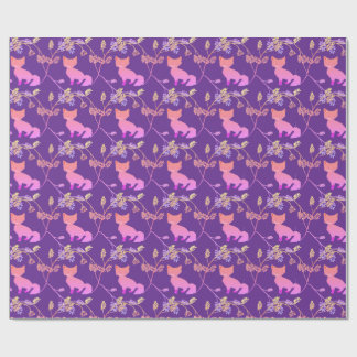 Baby Fox Natt Violett Presentpapper